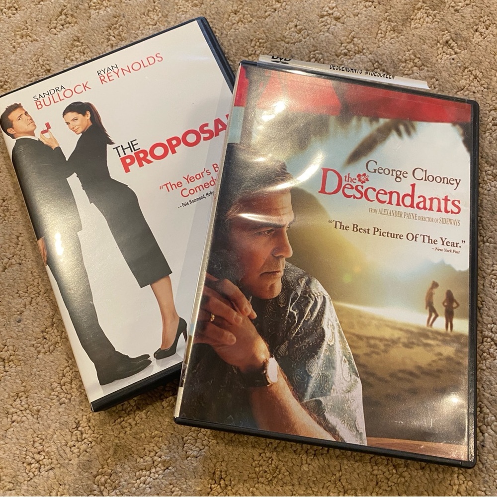 DVD, The Proposal and The Descendants Bundle